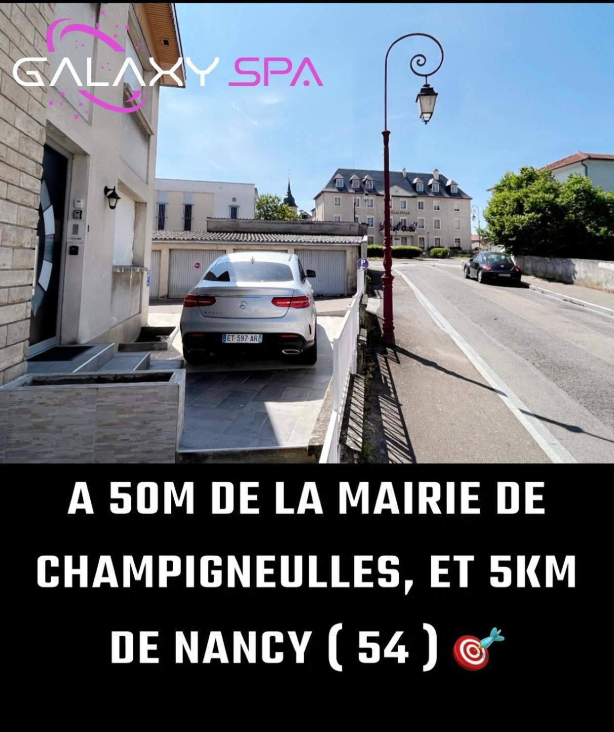Galaxy Spa - Suite Venus Jacuzzi Et Sauna Privatif Champigneulles Esterno foto