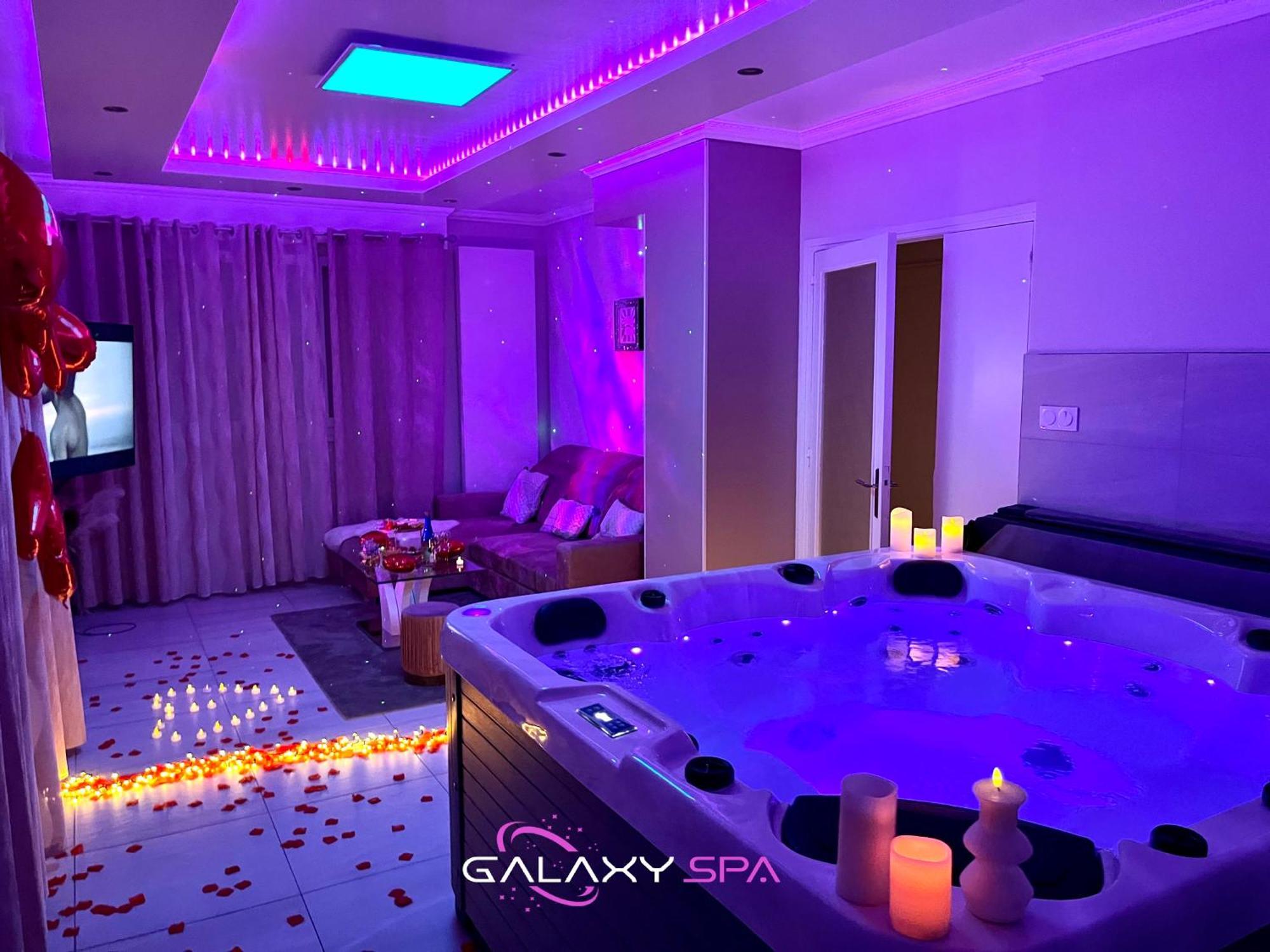 Galaxy Spa - Suite Venus Jacuzzi Et Sauna Privatif Champigneulles Esterno foto