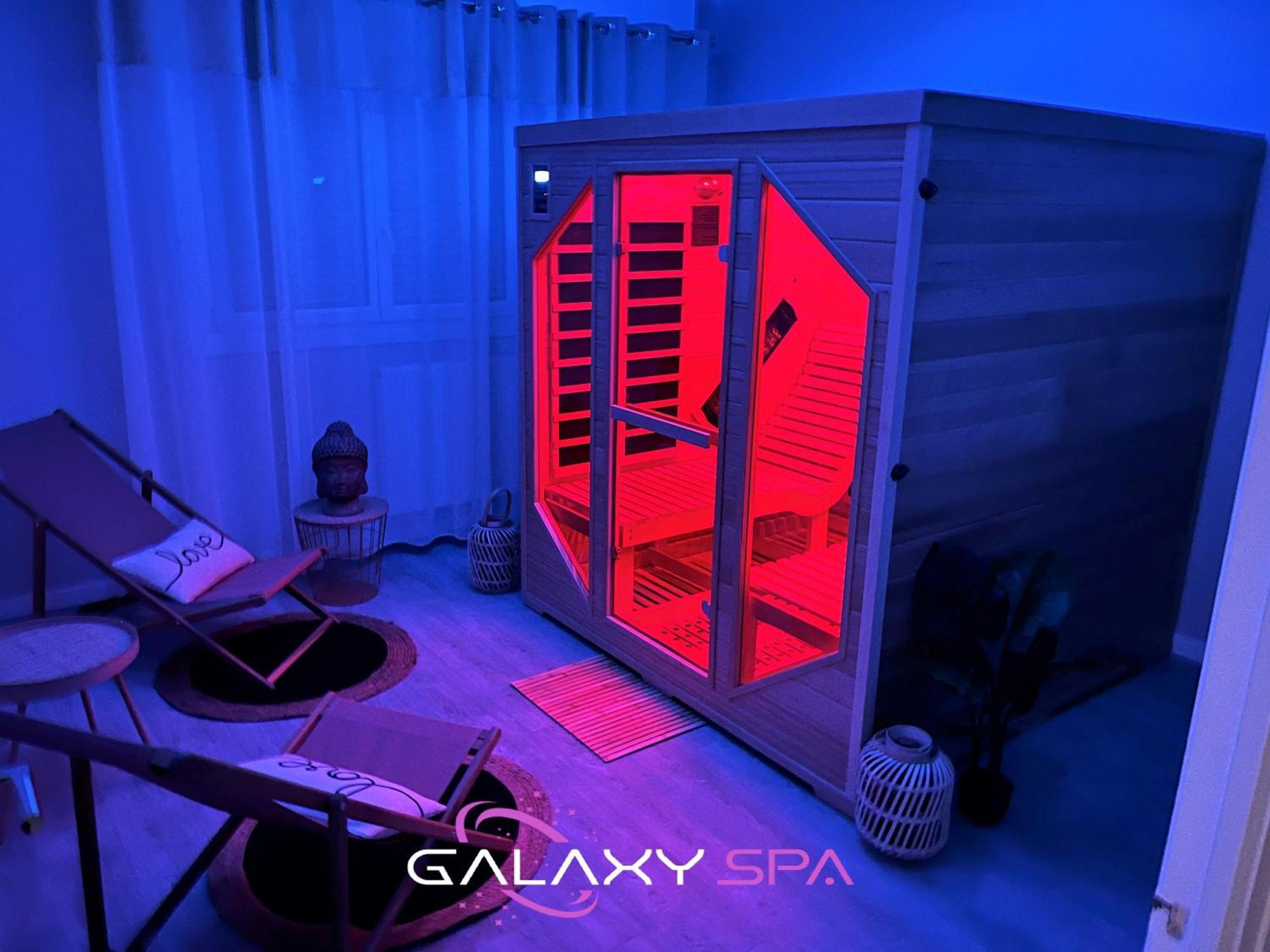 Galaxy Spa - Suite Venus Jacuzzi Et Sauna Privatif Champigneulles Esterno foto